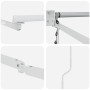 Toldo Manual Retráctil  con LED Verde y Blanco 400x350 cm, Tela de Repuesto para Toldo  de Marco 4x3.5 m Verde y Blanco | Foro24.es | Tu tienda online para hogar, jardín y más Foro24.es