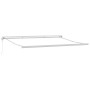 Toldo Manual Retráctil Verde y Blanco 400x350 cm, Tela de Repuesto para Toldo de 4x3.5 m Verde y Blanco de , Toldos - Ref: Fo...
