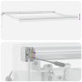 Toldo Manual Retráctil Verde y Blanco 400x350 cm, Tela de Repuesto para Toldo de 4x3.5 m Verde y Blanco de , Toldos - Ref: Fo...