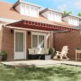 Toldo Retráctil Manual Naranja y Marrón 450x300 cm | Foro24.es | Tu tienda online para hogar, jardín y más Foro24.es
