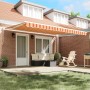 Toldo Retráctil Manual Amarillo y Naranja 450x300 cm | Foro24.es | Tu tienda online para hogar, jardín y más Foro24.es