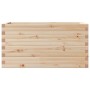 Jardinera de madera maciza de pino 90x40x46 cm en Macetas y jardineras | Comprar online en Foru.es