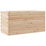 Jardinera de madera maciza de pino 90x40x46 cm en Macetas y jardineras | Comprar online en Foru.es