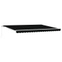 Toldo Retráctil Manual Negro 450x300 cm,  Tela de Reemplazo para Toldo de 4.5x3 m Negro | Foro24.es | Tu tienda online para hogar, jardín y más Foro24.es