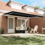 Toldo Retráctil Manual Negro 450x300 cm,  Tela de Reemplazo para Toldo de 4.5x3 m Negro | Foro24.es | Tu tienda online para hogar, jardín y más Foro24.es