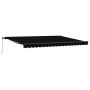 Toldo Retráctil Manual  Negro 450x300 cm, Tela de Reemplazo para Toldo  para Marco de 4.5x3 m Negro | Foro24.es | Tu tienda online para hogar, jardín y más Foro24.es