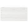 Jardinera de madera maciza de pino blanca 90x40x46 cm en Macetas y jardineras | Comprar online en Foru.es