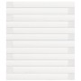 Jardinera de madera maciza de pino blanca 90x40x46 cm en Macetas y jardineras | Comprar online en Foru.es