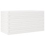 Jardinera de madera maciza de pino blanca 90x40x46 cm en Macetas y jardineras | Comprar online en Foru.es