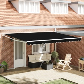 Comprar Toldo retráctil automático Negro 450x300