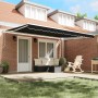 Toldo retráctil automático  Negro 450x300 cm, Tela de repuesto para toldo  para marco de 4.5x3 m Negro | Foro24.es | Tu tienda online para hogar, jardín y más Foro24.es