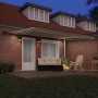 Toldo retráctil manual  con LED Beige 450x300 cm, Tela de reemplazo para toldo  para marco de 4.5x3 m Beige | Foro24.es | Tu tienda online para hogar, jardín y más Foro24.es