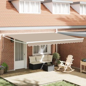 Comprar Toldo Retráctil Manual Beige 450x300 cm