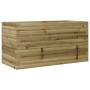 Jardinera de madera de pino impregnada 90x40x46 cm en Macetas y jardineras | Comprar online en Foru.es
