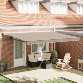 Comprar Toldo Retráctil Automático Beige 450x300