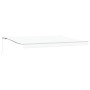 Toldo Retráctil Manual Blanco 450x300 cm,  Tela de Reemplazo para Toldo de Marco de 4,5x3 m Blanco | Foro24.es | Tu tienda online para hogar, jardín y más Foro24.es