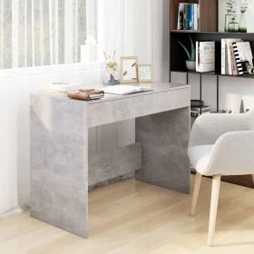 Betongrauer Sperrholzschreibtisch 101x50x76,5 cm von vidaXL, Schreibtische - Ref: Foro24-809561, Preis: 77,72 €, Rabatt: %