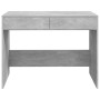 Escritorio de madera contrachapada gris hormigón 101x50x76,5 cm de vidaXL, Escritorios - Ref: Foro24-809561, Precio: 74,15 €,...