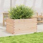 Jardinera de madera maciza de pino 90x60x46 cm en Macetas y jardineras | Comprar online en Foru.es