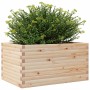 Jardinera de madera maciza de pino 90x60x46 cm en Macetas y jardineras | Comprar online en Foru.es
