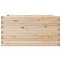 Jardinera de madera maciza de pino 90x60x46 cm en Macetas y jardineras | Comprar online en Foru.es