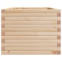 Jardinera de madera maciza de pino 90x60x46 cm en Macetas y jardineras | Comprar online en Foru.es