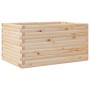 Jardinera de madera maciza de pino 90x60x46 cm en Macetas y jardineras | Comprar online en Foru.es