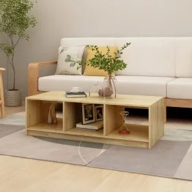Couchtisch aus massivem Kiefernholz, 110 x 50 x 34 cm von vidaXL, Couchtisch - Ref: Foro24-809912, Preis: 63,44 €, Rabatt: %