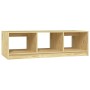 Mesa de centro de madera maciza de pino 110x50x34 cm de vidaXL, Mesas de centro - Ref: Foro24-809912, Precio: 64,43 €, Descue...