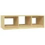 Mesa de centro de madera maciza de pino 110x50x34 cm de vidaXL, Mesas de centro - Ref: Foro24-809912, Precio: 63,44 €, Descue...