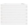 Jardinera de madera maciza de pino blanco 90x60x46 cm en Macetas y jardineras | Comprar online en Foru.es
