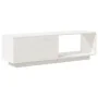 Mueble de TV de madera maciza de pino blanco 110x30x33,5 cm de vidaXL, Muebles TV - Ref: Foro24-809889, Precio: 61,14 €, Desc...
