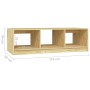 Mesa de centro de madera maciza de pino 110x50x34 cm de vidaXL, Mesas de centro - Ref: Foro24-809912, Precio: 64,43 €, Descue...
