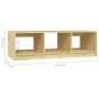 Mesa de centro de madera maciza de pino 110x50x34 cm de vidaXL, Mesas de centro - Ref: Foro24-809912, Precio: 63,44 €, Descue...