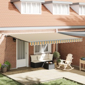 Comprar Toldo Retráctil Automático con LED Verde