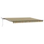 Toldo Retráctil Automático con LED Verde y Amarillo 450 x 300 cm, VidaXL Tela de Reemplazo para Toldo 4.5 x 3 m Verde y Amarillo | Foro24.es | Tu tienda online para hogar, jardín y más Foro24.es