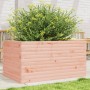 Jardinera madera maciza de abeto Douglas 90x60x46 cm en Macetas y jardineras | Comprar online en Foru.es