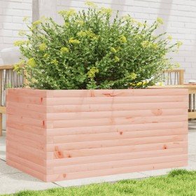 Jardinera madera maciza de abeto Douglas 90x60x46 cm en Macetas y jardineras | Comprar online en Foru.es
