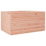 Jardinera madera maciza de abeto Douglas 90x60x46 cm en Macetas y jardineras | Comprar online en Foru.es