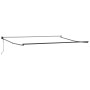 Toldo Retráctil Automático Verde y Blanco 450x300 cm,  Tela de Reemplazo para Toldo de 4.5x3 m Verde y Blanco | Foro24.es | Tu tienda online para hogar, jardín y más Foro24.es