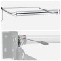Toldo Retráctil Automático Verde y Blanco 450x300 cm,  Tela de Reemplazo para Toldo de 4.5x3 m Verde y Blanco | Foro24.es | Tu tienda online para hogar, jardín y más Foro24.es