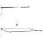 Toldo Retráctil Manual  Rayas Verdes y Blancas 450x300 cm, Tela de Reemplazo para Toldo  de 4.5x3 m Rayas Verdes y Blancas | Foro24.es | Tu tienda online para hogar, jardín y más Foro24.es