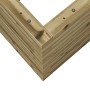 Jardinera de madera de pino impregnada 90x60x46 cm en Macetas y jardineras | Comprar online en Foru.es