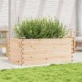 Jardinera de madera maciza de pino 110x60x46 cm en Macetas y jardineras | Comprar online en Foru.es