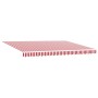 Toldo retráctil automático Rayas Rojas y Blancas 450x350 cm | Foro24.es | Tu tienda online para hogar, jardín y más Foro24.es