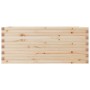 Jardinera de madera maciza de pino 110x60x46 cm en Macetas y jardineras | Comprar online en Foru.es