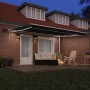 Toldo retráctil manual con LED negro 450x350 cm de , Tela de repuesto para toldo de  para marco de 4.5x3.5 m negro | Foro24.es | Tu tienda online para hogar, jardín y más Foro24.es