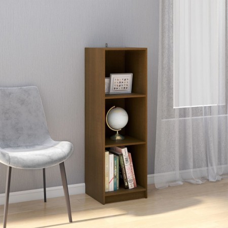 Estantería/divisor de espacios madera pino marrón miel de vidaXL, Librerías y estanterías - Ref: Foro24-809939, Precio: 58,29...