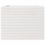 Jardinera de madera maciza de pino blanco 110x60x46 cm en Macetas y jardineras | Comprar online en Foru.es