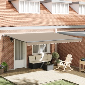 Comprar Toldo Retráctil Automático Beige 450x350